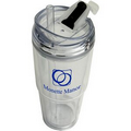 22 Oz. Insulated Dual Tumbler w/ Matching Straw